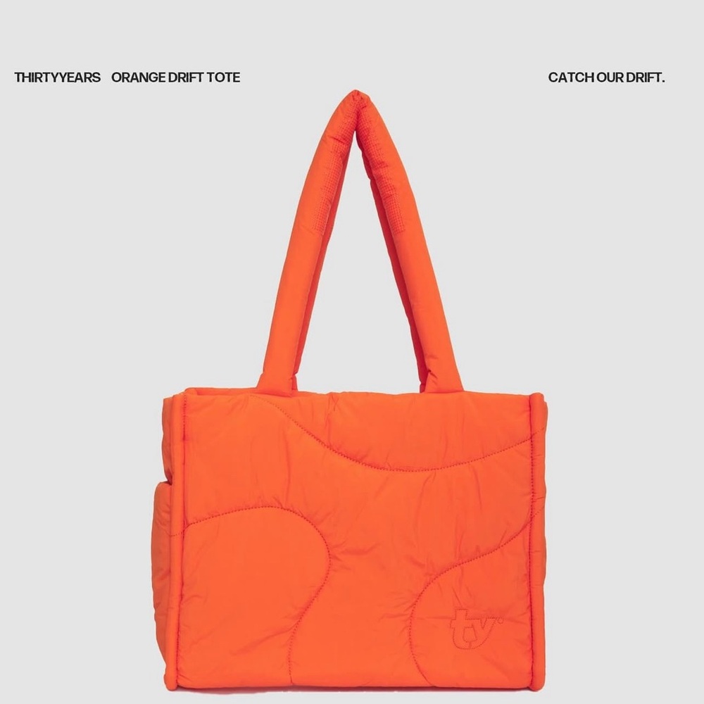 ThirtyYears Orange Drift Tote